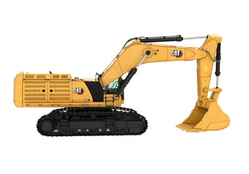 CAT 395 -Tier Excavators with 501-600 HP Range & Has Excavators Type